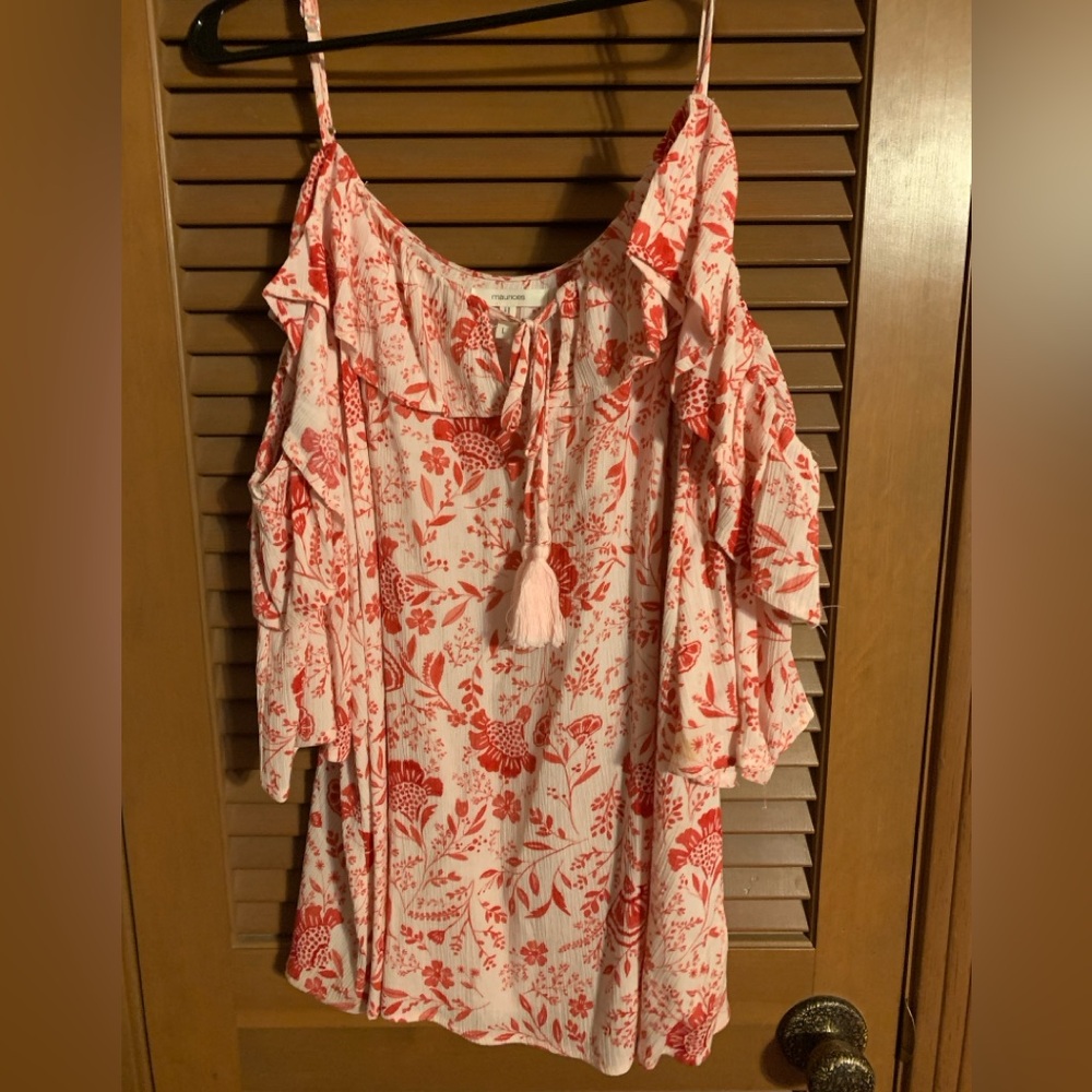 Maurice’s cold shoulder top